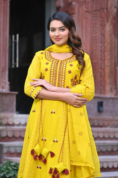 Premium anarkali kurti set