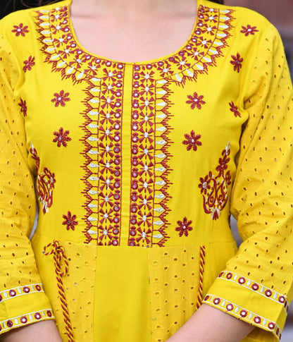 Premium anarkali kurti set