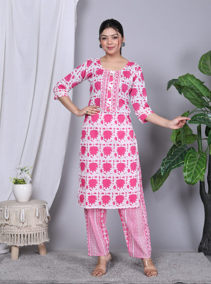 Elegant kurti with pant