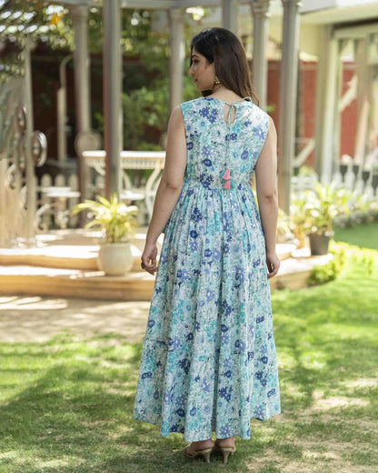 Beautiful floral maxi dress