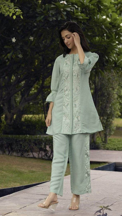 Embroidered co-ord set-II - Eraya