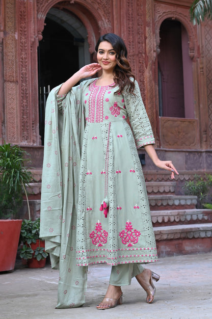 Premium anarkali kurti set