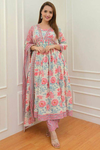 Beautiful anarkali suit set - Eraya