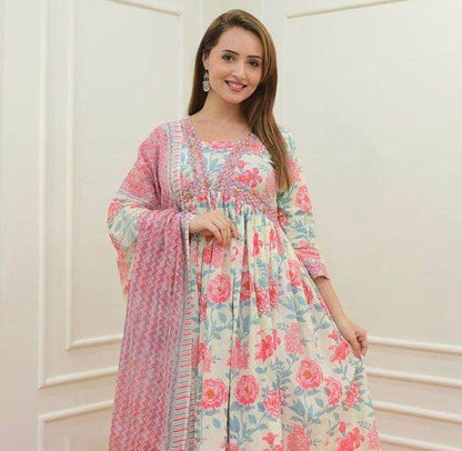 Beautiful anarkali suit set - Eraya